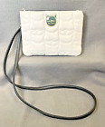 Luv Betsey Quilted Cat White Black Crossbody Purse by Betsey Johnson