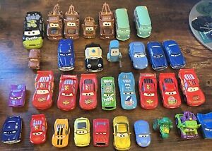 Disney Pixar Cars Lot 33 Cars Diecast And Plastic