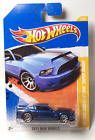 Hot Wheels '10 Ford Shelby Mustang GT500 Super Snake 2011 New Models blue