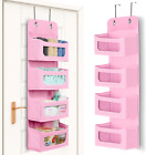 4 Shelf Hanging Closet Organizers and Storage Organizer for Closet, RV Baby Kids
