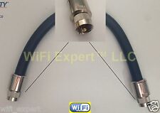 TIMES® 1' LMR600 Antenna Jumper Patch Coax Cable PL-259 Connectors CB HAM RF GPS