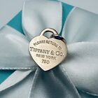 Tiffany & Co. Return to Small 18K Rose Gold Heart Charm Pendant with Packaging