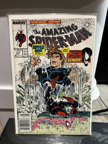 Amazing Spider-Man #315 2nd Appearance Of Venom 1st Partial Cover Of Venom