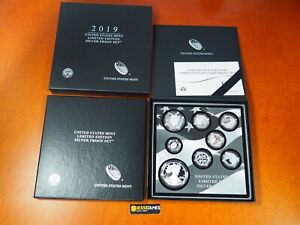 2019 S PROOF SILVER EAGLE LIMITED EDITION PROOF SET 19RC IN OGP