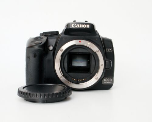 *Missing Terminal Cover* Canon EOS 400D 10.1MP Digital SLR Camera (Body Only)