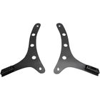 Cycle Visions Sissy Bar Side Plates - Indian (Black) Pair | CV-3100B (For: Indian Scout Bobber)