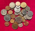 Lot Of 30 World Coins From 30 Different Countries, No 2 Alike + Extras - L@@K