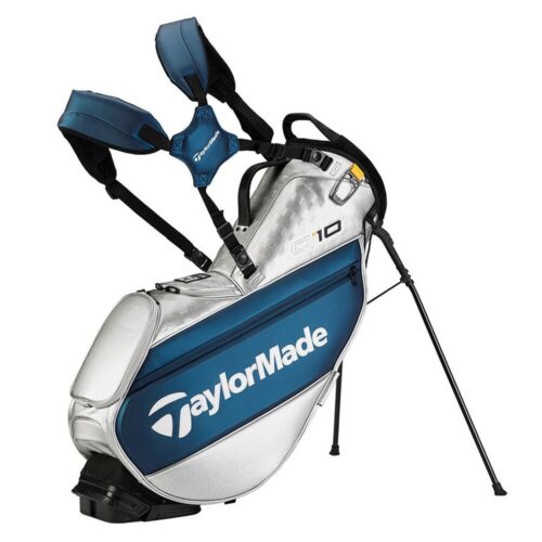 NEW TaylorMade Golf TM24 Tour Stand Bag Qi10 -  Silver / Navy
