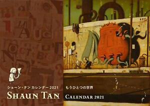 Shaun Tan Wall Calendar 2021 Japan Limited Art Illustration New with Tracking