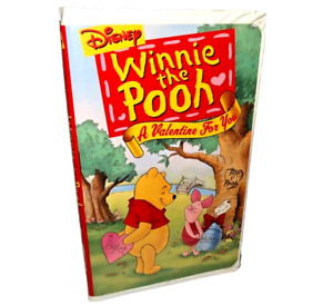 Disney Winnie the Pooh  A Valentine For You VHS 2001 Clamshell