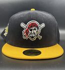 New Era Size 8 Pittsburgh Pirates Fitted 59Fifty Hat Corduroy Edition 5950 Cap