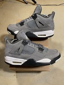 Size 9 - Jordan 4 Retro Low Cool Grey