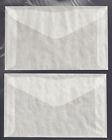 100 Count #4 1/2 Glassine Envelopes - 3 1/8 x 5 1/16 inches