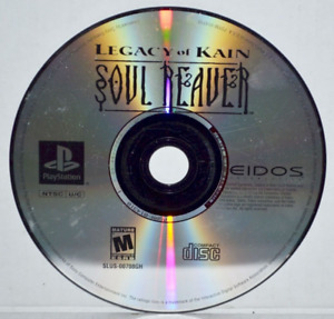 Legacy of Kain Soul Reaver (Sony PlayStation 1, 1999) PS1 PSOne PSX 2 3