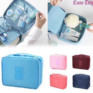 Travel Cosmetic Bag Makeup Bag Toiletry Case Hanging Pouch Wash Organizer Bag
