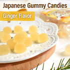 Japanese Gummy Candy－Ginger Flavor Individually Wrapped (9.8OZ)2Bags【YAMASAN】