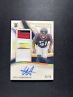 2023 Immaculate Football WILL ANDERSON JR Dual Patch ROOKIE AUTO #'d/25