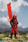1/12 DID Military Figure Palm Hero Japan Samurai Sengoku Soldier Red Ver XJ80016