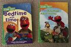Sesame Street Elmo lot of 2!!! Elmo's Animal Adventure and Bedtime W/ Elmo DVDs
