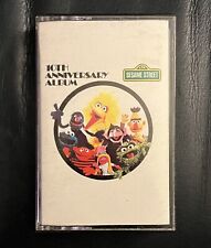 SESAME STREET 10th ANNIVERSARY ALBUM Cassette 1978 BIG BIRD Cookie Monster