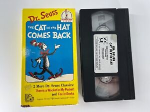 Dr. Seuss The Cat in the Hat Comes Back + Classics - VHS Tape