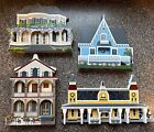 Lot of 4 Shelia's Homes New Jersey, New Hampshire, Vermont, Georgia ‘93/‘94 Wood