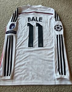 New ListingGareth Bale Real Madrid 2014/2015 Home Jersey Long Sleeve Medium