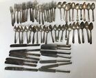 New ListingSilverplate Assorted Flatware Lot - 64 pieces 6+ lbs.