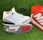Nike Air Jordan 3 White Cement 88 Dunk Contest III Size 11 136064 102 Vintage OG