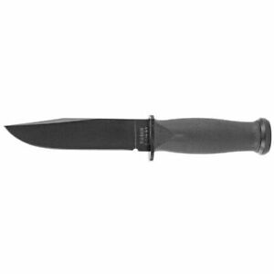 KABAR Mark 1 USN Fixed Blade Fighting Knife w/ Hard Sheath 2221