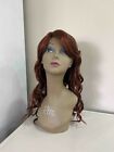 Extra Long Curly Wavy Side Sweeping Bangs Premium Synthetic Full Wig | Darlene
