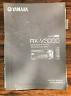Yamaha RX-V3000 Receiver  Owners / User Manual *Original*