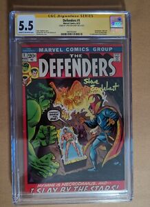 New ListingDefenders 1_CGC 5.5_1972_SS: Englehart_1st group solo title_COW pages