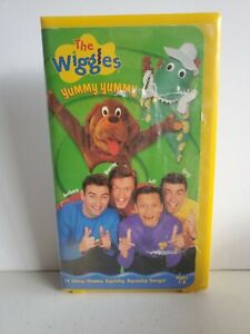 The Wiggles Yummy Yummy VHS Tapes (14 Ooey, Gooey, Squishy, Squashy Songs)