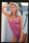 Heather Thomas Fall Guy Sexy Busty Leggy Swimsuit Pin up Original Transparency