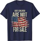 God's Children Are Not For Sale Funny Vintage Unisex T-Shirt