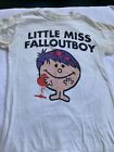 Little Miss Fall Out Boy AUTOGRAPHED T - Shirt Emo Pop-Punk Women’s Small 90s