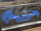 Porsche 911 (992) Carrera 4 GTS Shark Blue 2022 Spark 1:43 Scale