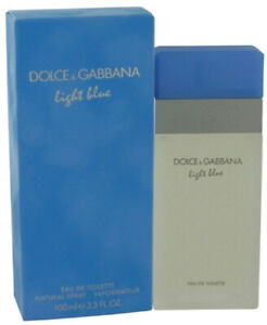 Dolce & Gabbana Light Blue 3.3oz / 3.4oz Women's Eau de Toilette Spray Brand New