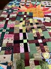 Lot Unfinished Quilt Top And Pieces