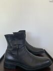 US MENS SIZE 13 Cesare Paciotti Black Leather Motorcycle Boot