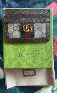 Authentic Gucci Ophidia GG Card Holder