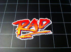 RAD 1986 BMX movie style logo decal / sticker racing 80s GT Dyno Redline Haro