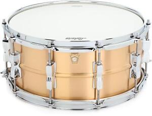 Ludwig Acro Bronze Snare Drum - 6.5 x 14-inch - Brushed