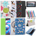 For Amazon Kindle Fire Max 11 7 8 10 inch Tablet Folio Leather Stand Case Cover
