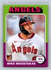 Mike Moustakas 2024 Topps Heritage #347 Los Angeles Angels