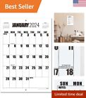2024 Wall Calendar - Large Print Big Grid Wall Calendar - Organize & Plan