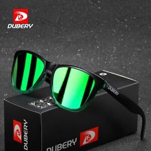 DUBERY Polarized Sunglasses For Women Men Classic Square Glasses Driving UV400