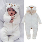 Newborn Baby Boys Outfits Clothes Bear Long Sleeve Romper Jumpsuit Tops Sets