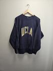 Vintage Champion Reverse Weave UCLA Crewneck Sweatshirt Size Large 90s